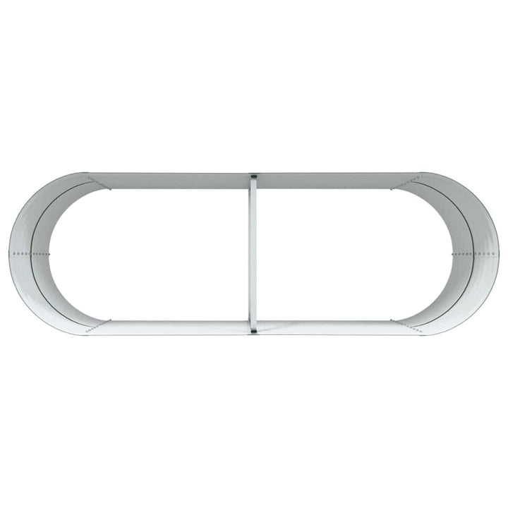 Hævet bed Grøn 240 x 80 x 81 cm Stål