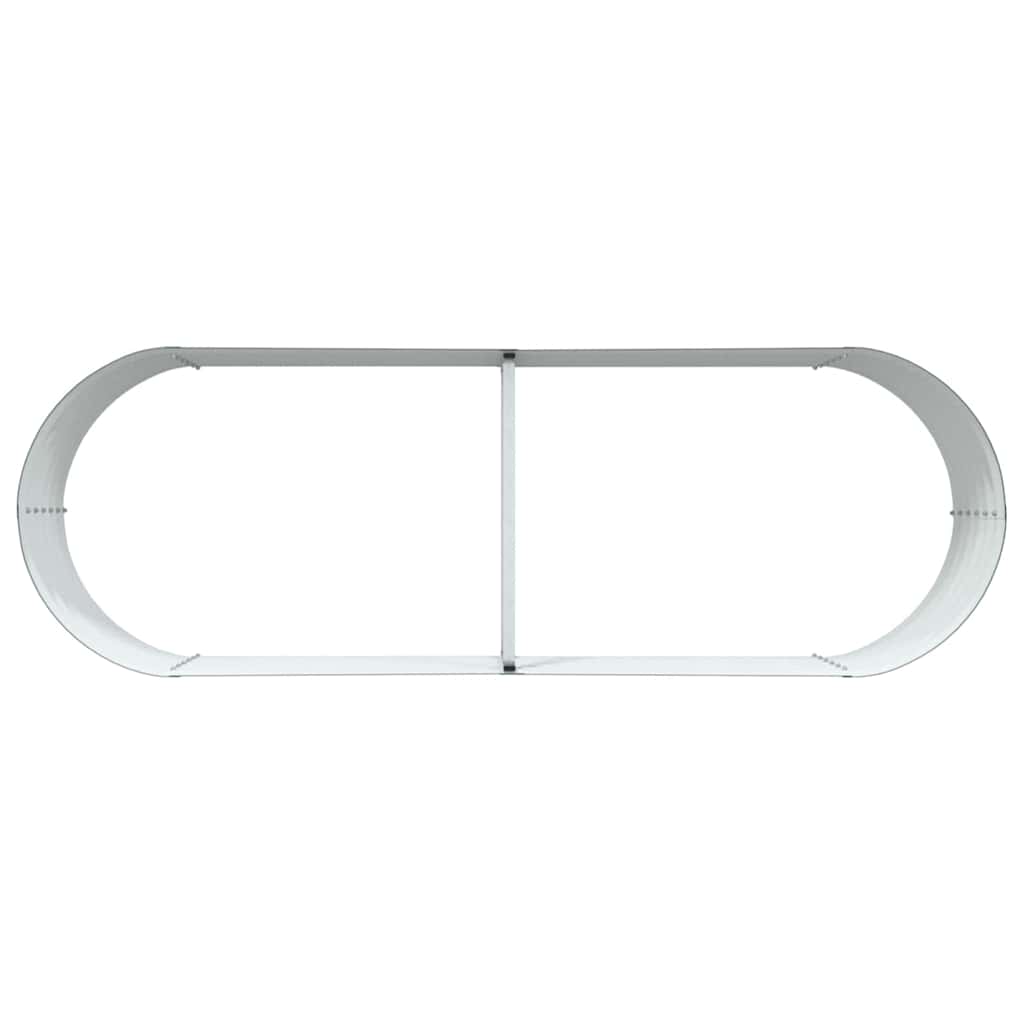 Hævet bed Grøn 240 x 80 x 44 cm Stål