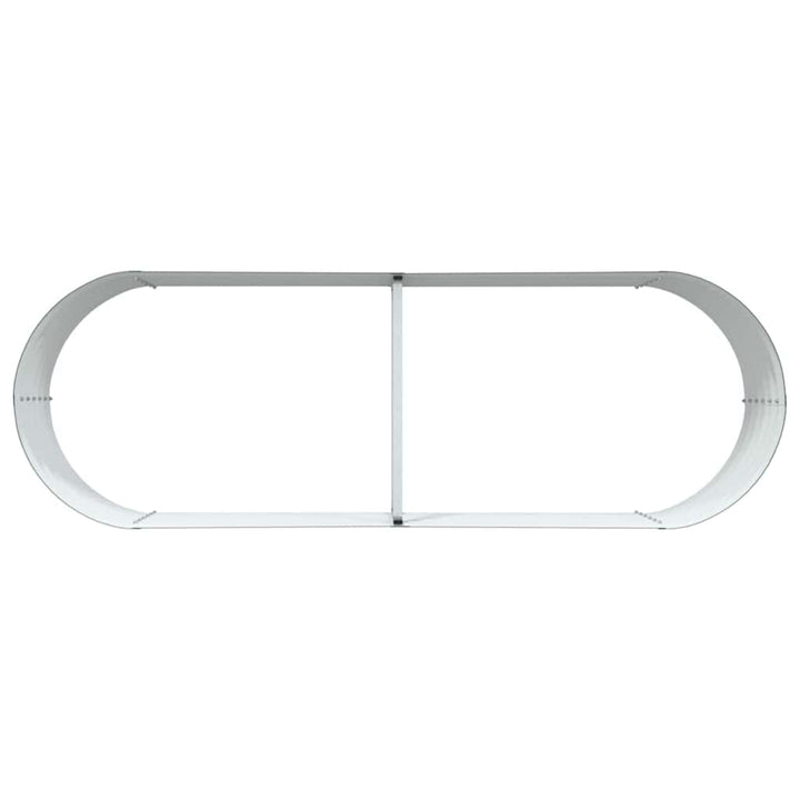 Hævet bed Grøn 240 x 80 x 44 cm Stål