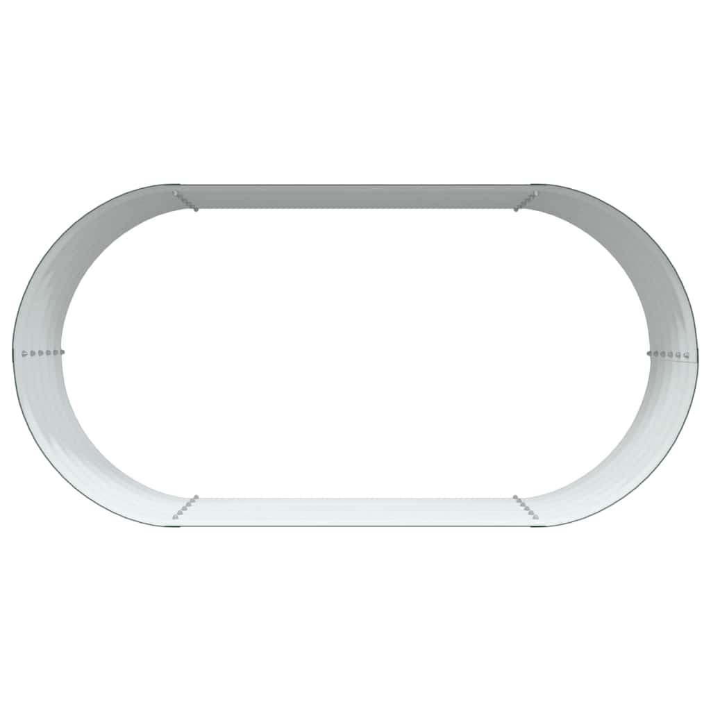 Hævet bed Grøn 160 x 80 x 44 cm Stål