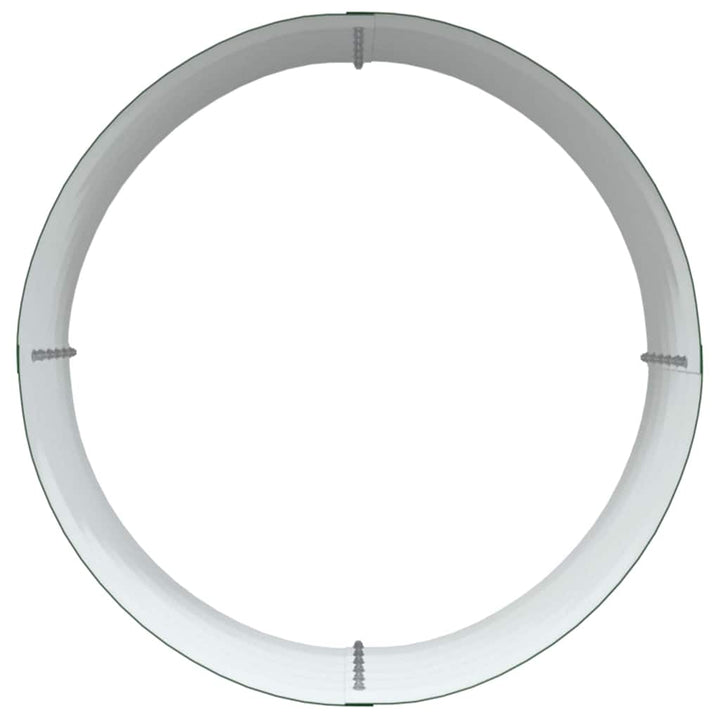 Hævet bed Grøn 80 x 80 x 44 cm Stål