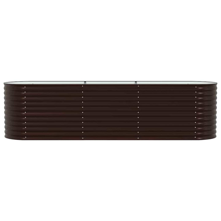Hævet bed Brun 320 x 80 x 81 cm Stål
