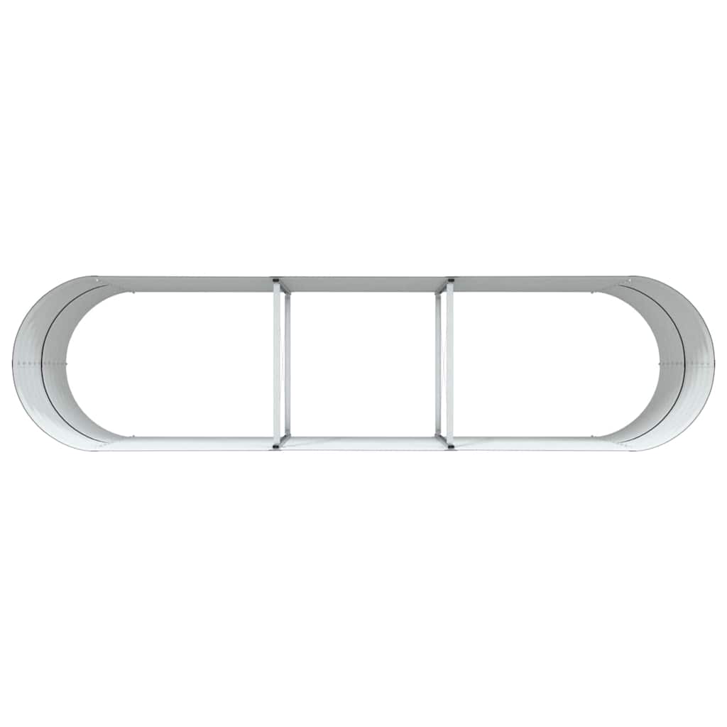 Hævet bed Brun 320 x 80 x 81 cm Stål