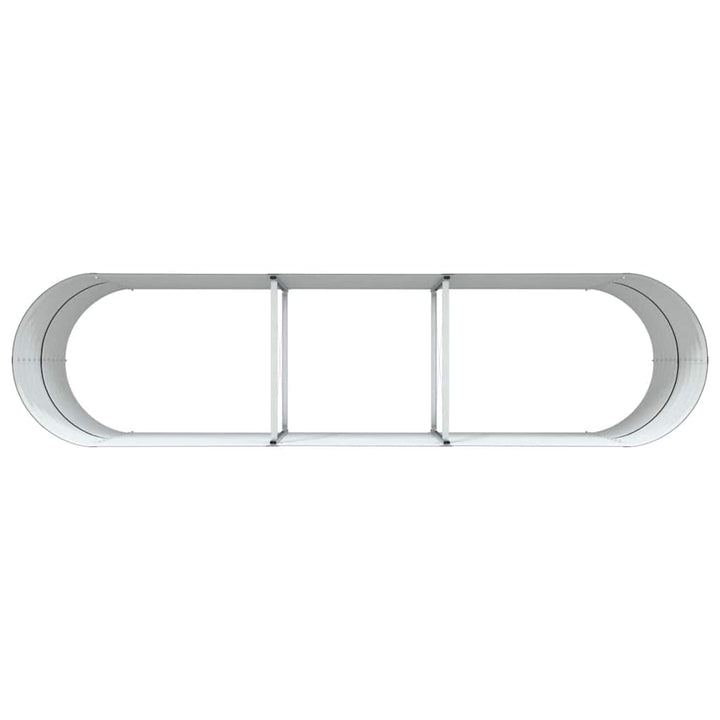 Hævet bed Brun 320 x 80 x 81 cm Stål