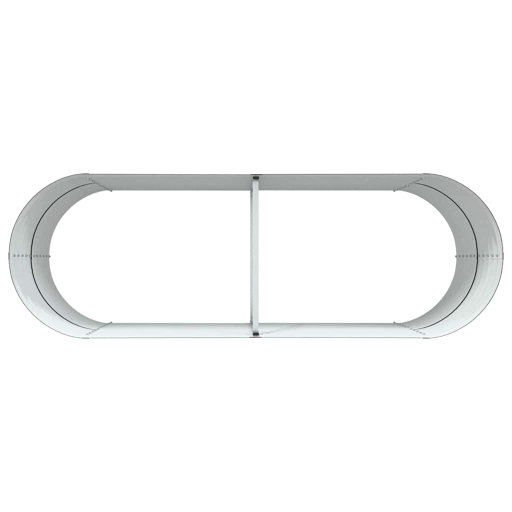 Hævet bed Brun 240 x 80 x 81 cm Stål