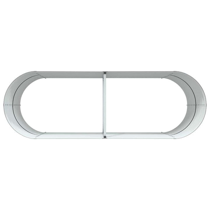 Hævet bed Brun 240 x 80 x 81 cm Stål