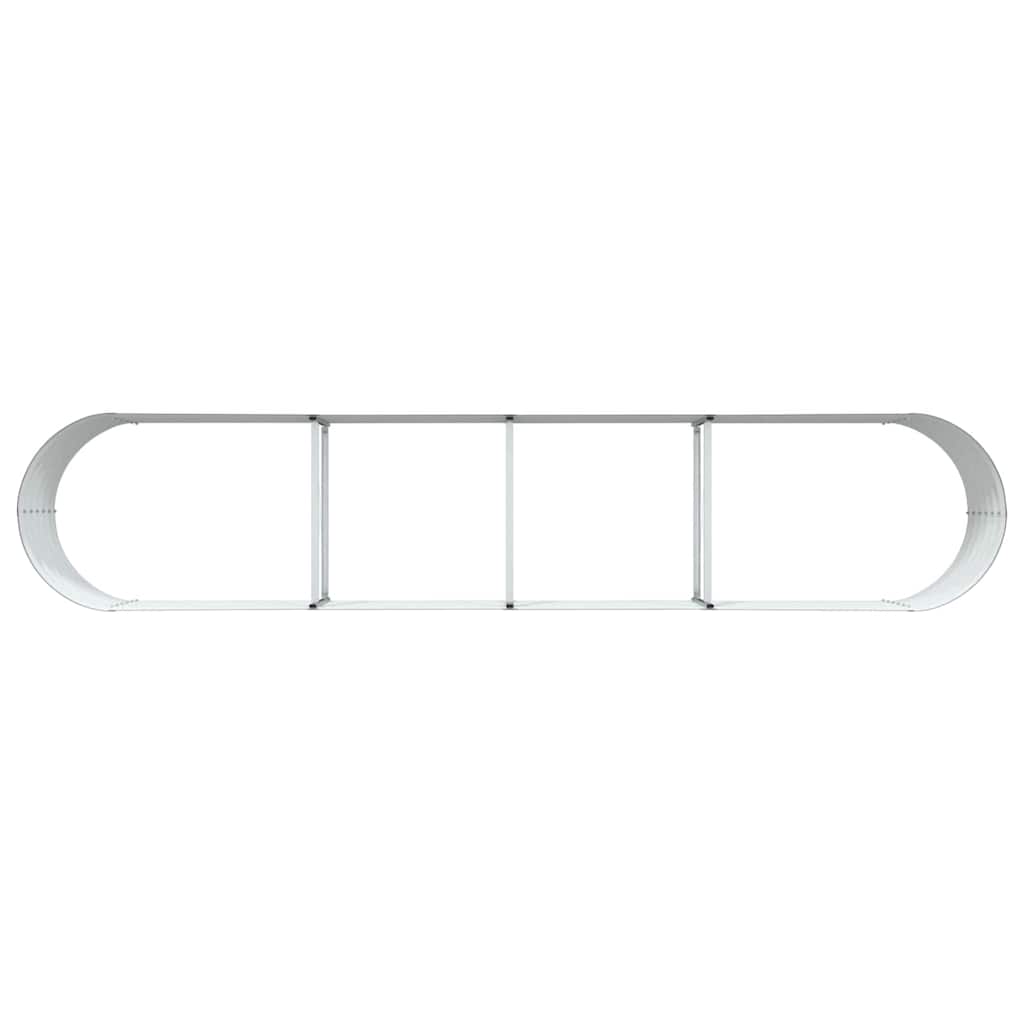 Hævet bed Brun 400 x 80 x 44 cm Stål
