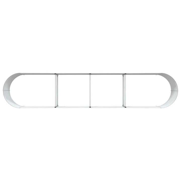Hævet bed Brun 400 x 80 x 44 cm Stål