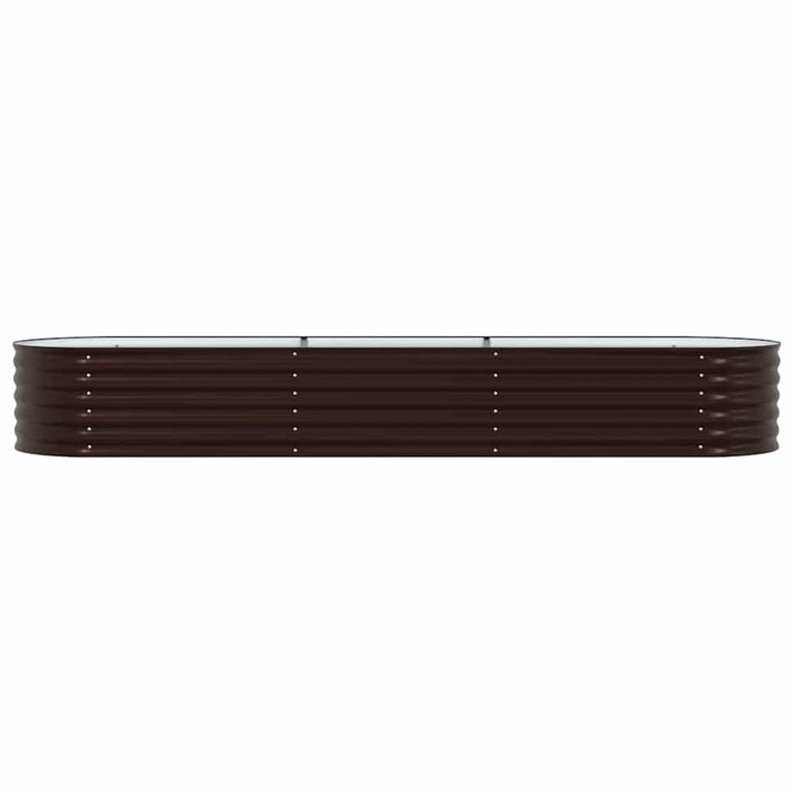 Hævet bed Brun 320 x 80 x 44 cm Stål