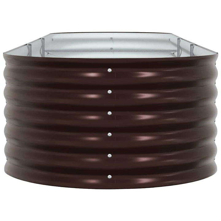 Hævet bed Brun 320 x 80 x 44 cm Stål