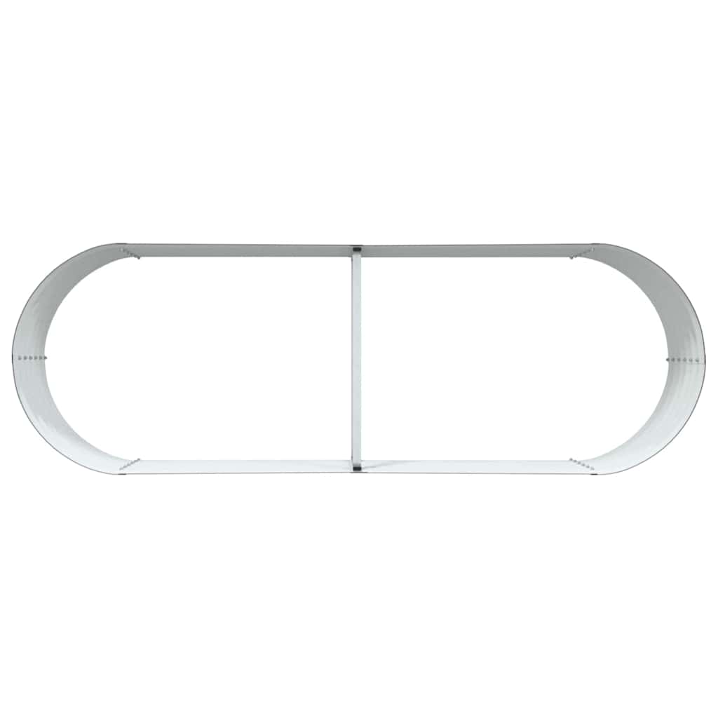 Hævet bed Brun 240 x 80 x 44 cm Stål
