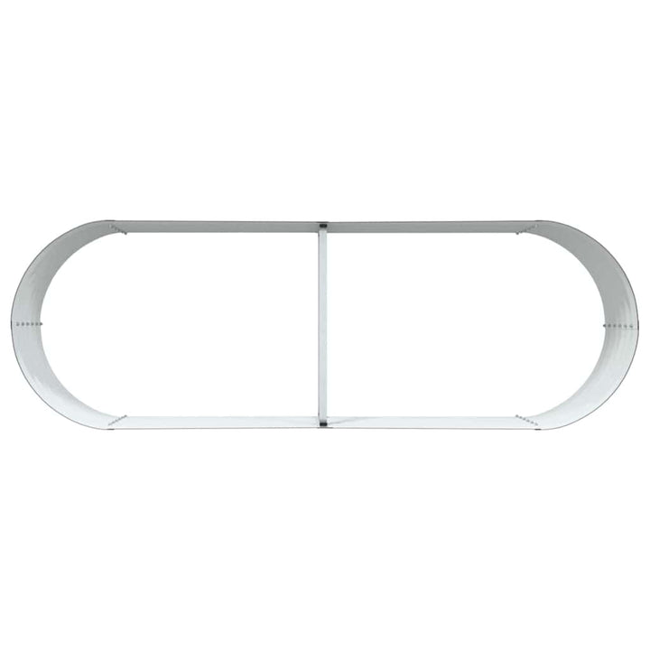 Hævet bed Brun 240 x 80 x 44 cm Stål