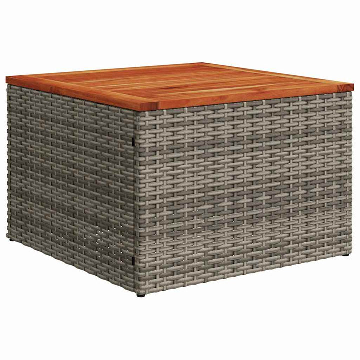 Havesofa Sæt 5 stk. Grå polyrattan
