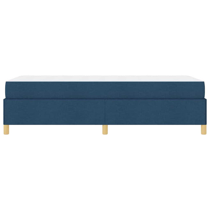 Sengestel med madras Blå 90 x 200 cm Stof