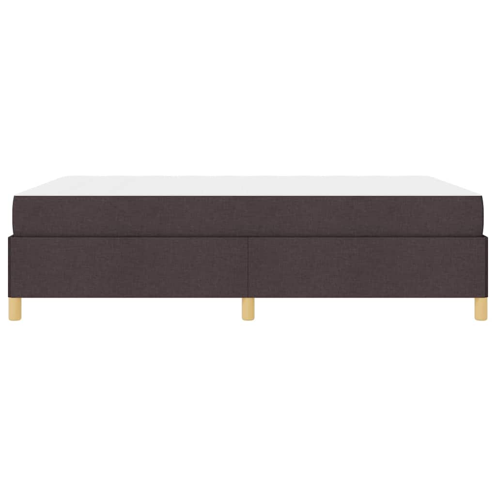 Sengestel Mørk Brun 140 x 190 cm Stof