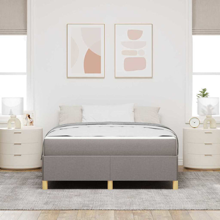Sengestel Gråbrun 160 x 200 cm Stof
