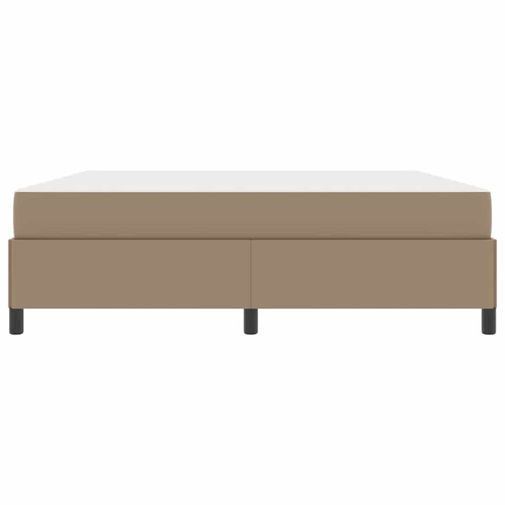 Sengestel med madras Cappuccino 180 x 200 cm Stof