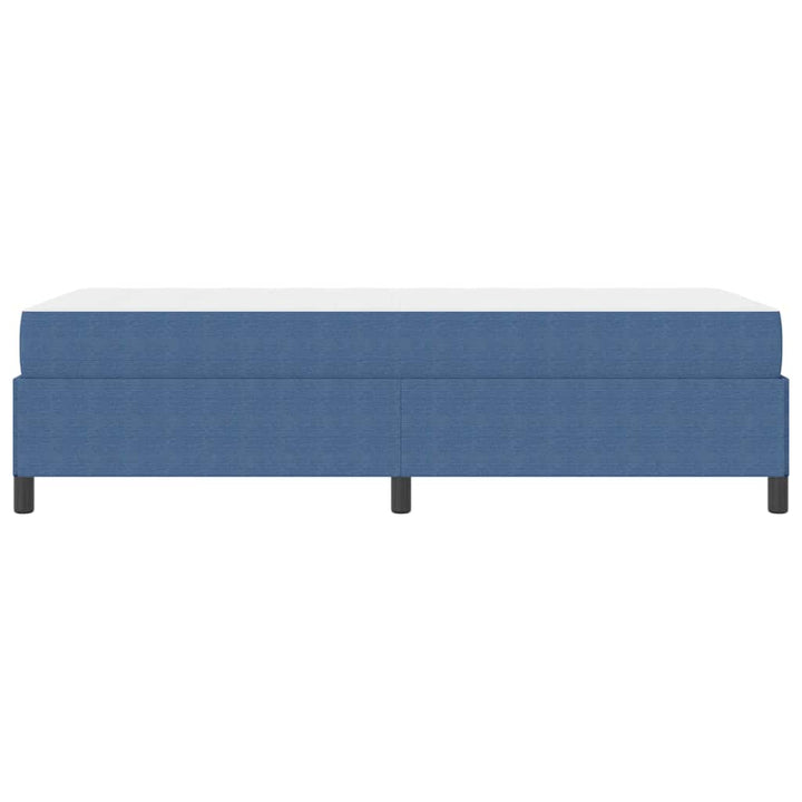 Sengestel med madras Blå 90 x 190 cm Stof