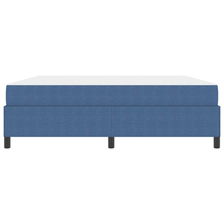 Sengestel med madras Blå 180 x 200 cm Stof