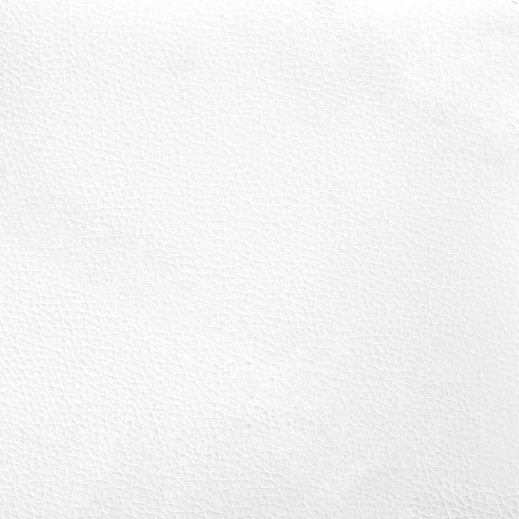 Sengestel med madras Hvid 120 x 200 cm Stof