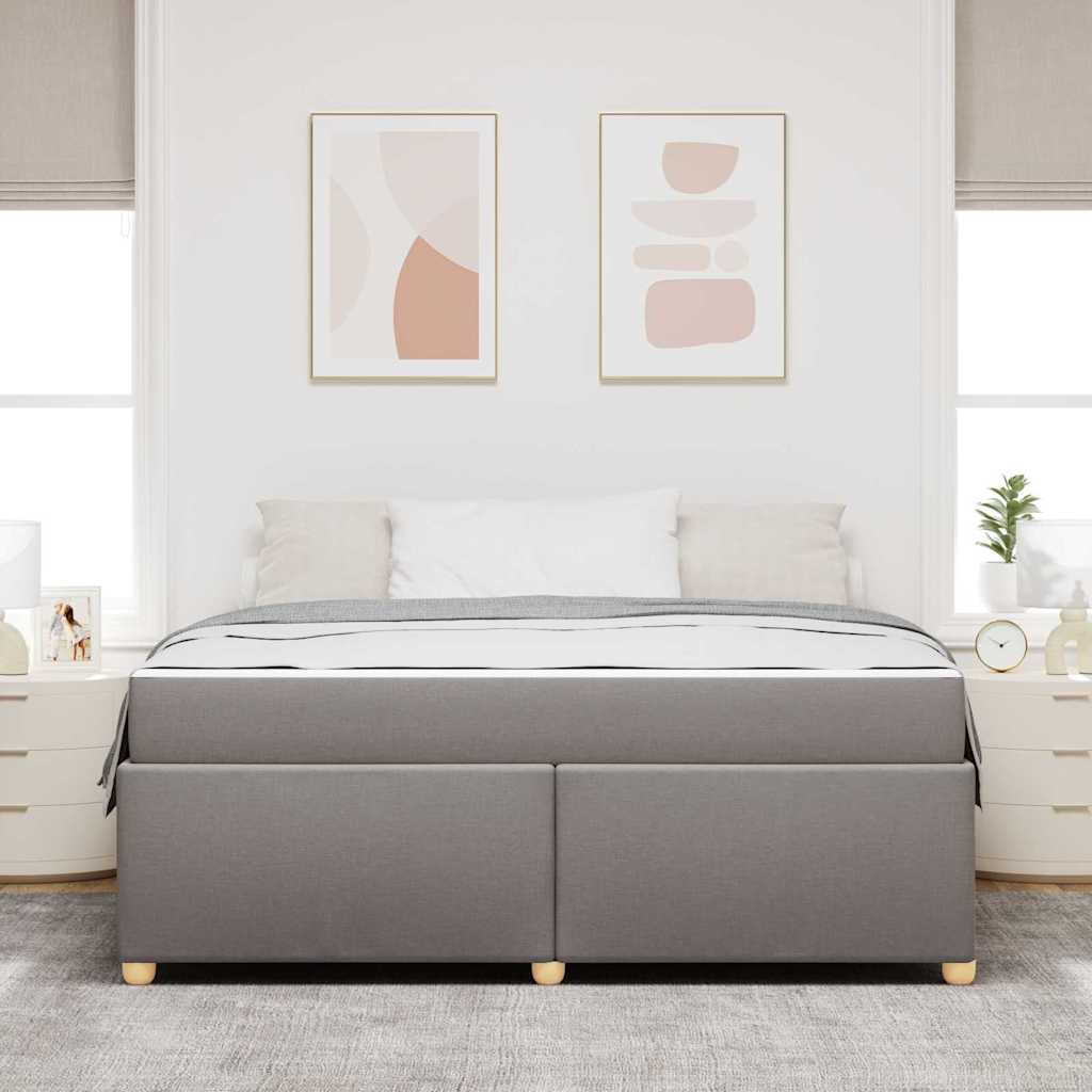Sengestel Gråbrun 180 x 200 cm Stof
