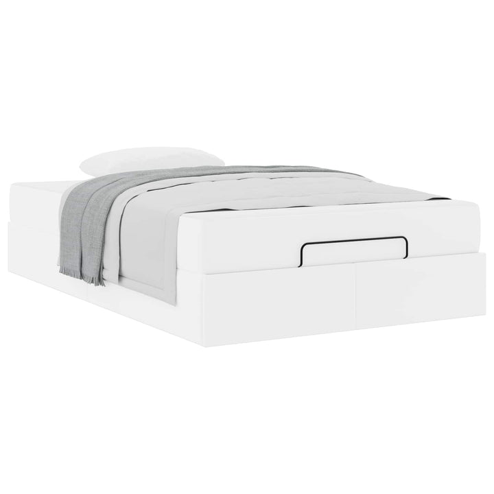Sengeramme med madras Andet 2 stk. Hvid PVC