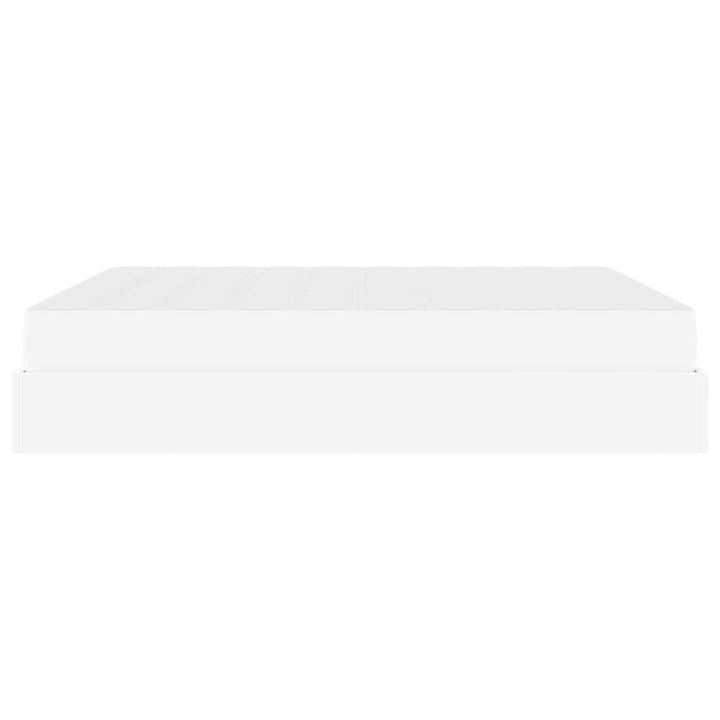 Sengeramme med madras Andet 2 pcs Hvid PVC