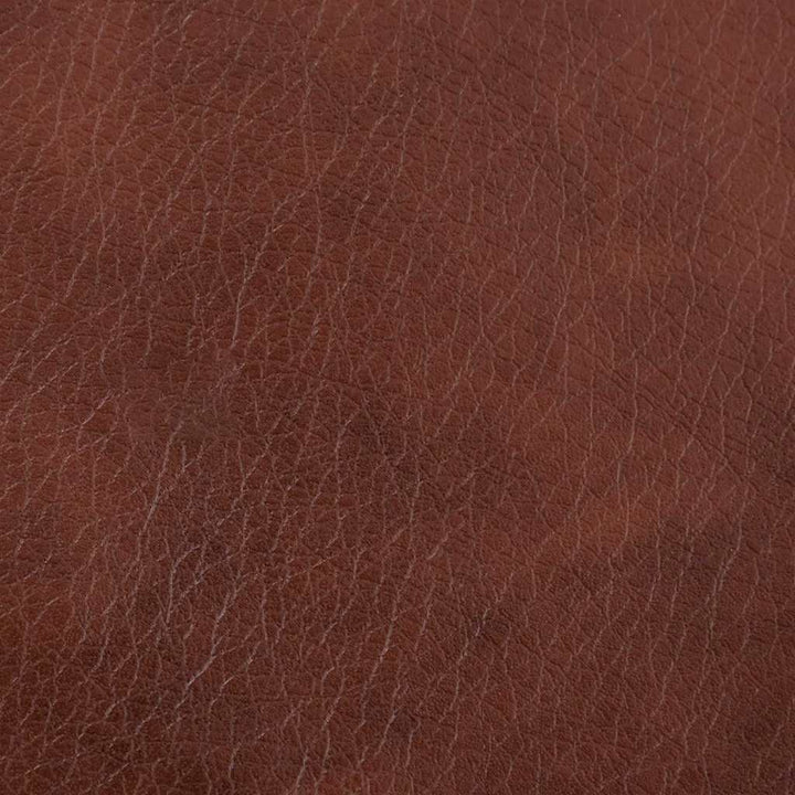 Spisebordsstole med hjul 2 stk. Kunstlæder Skinnende brun