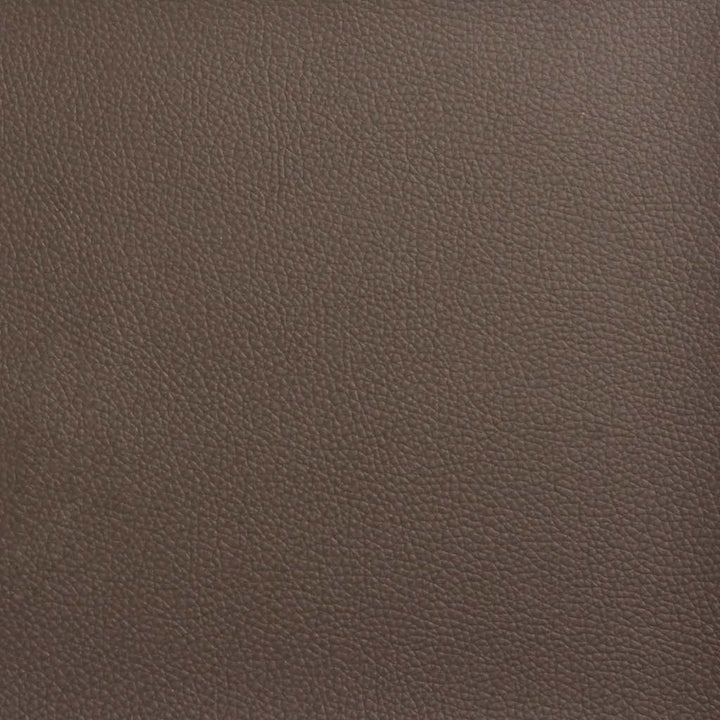 Spisebordsstole med hjul 2 stk. Kunstlæder Brun 58 x 65 x 98 cm