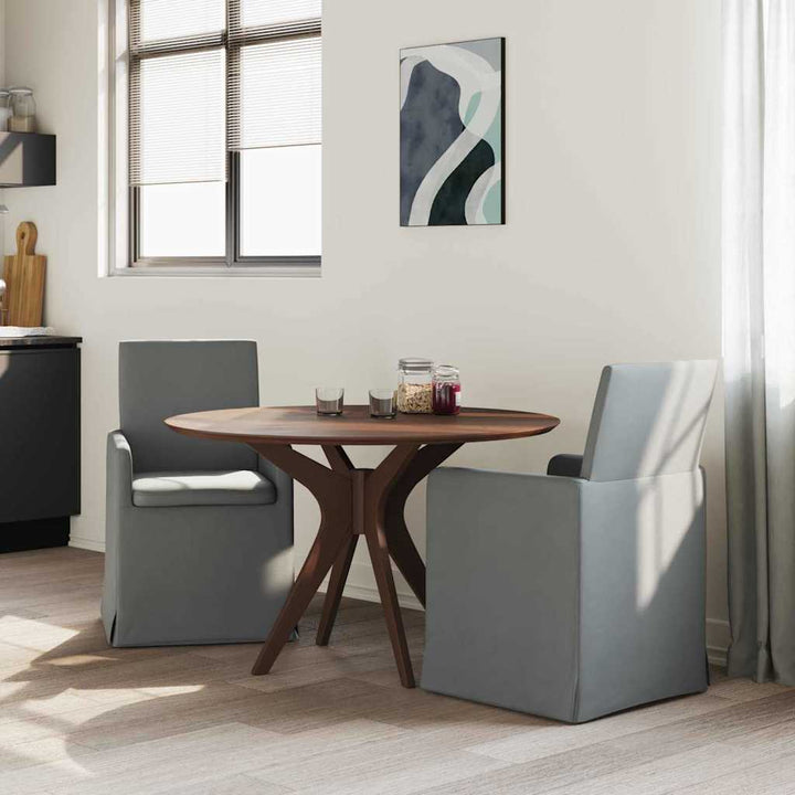 Spisestole 2 stk. Stof Mørkegrå 57 x 67 x 95 cm