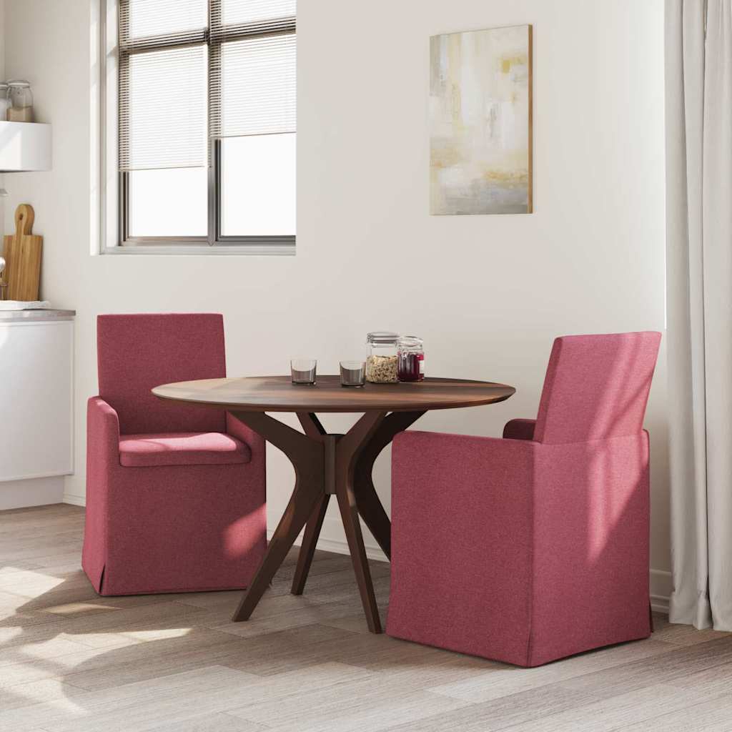 Spisestole 2 pcs Vinrød 57 x 67 x 95 cm Stof