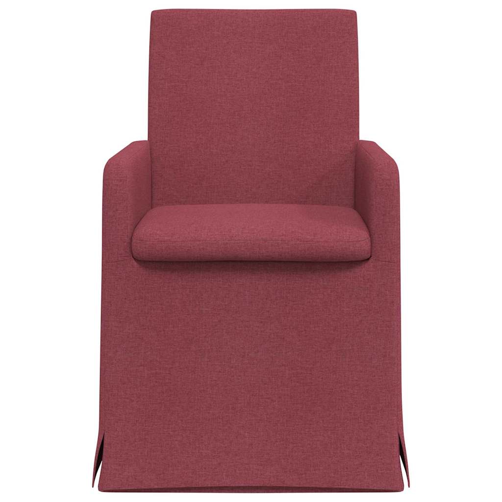 Spisestole 2 pcs Vinrød 57 x 67 x 95 cm Stof