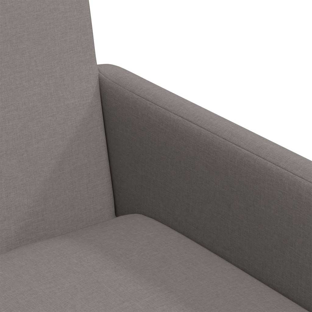 Spisestole 2 stk. Stof Gråbrun 57 x 67 x 95 cm
