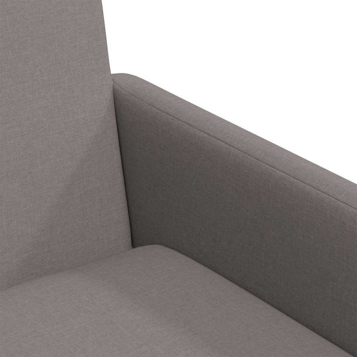Spisestole 2 stk. Stof Gråbrun 57 x 67 x 95 cm