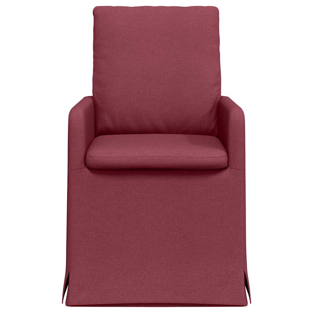 Spisestole 2 pcs Vinrød 57 x 67 x 98 cm Stof
