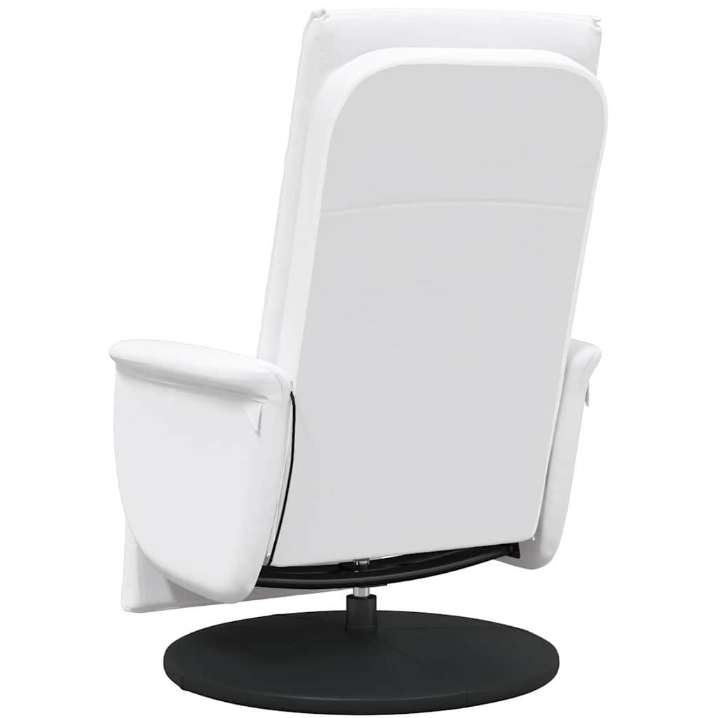 Svingende Massage Recliner Stol Hvid 71 x 90 x 105 cm
