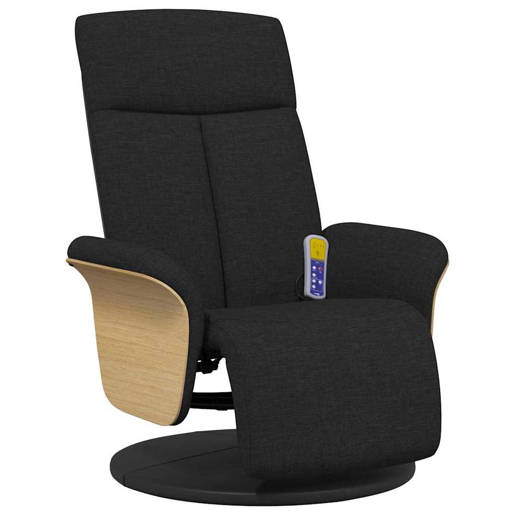 Massage Lænestol Sort 79 x 87 x 104,5 cm Stof