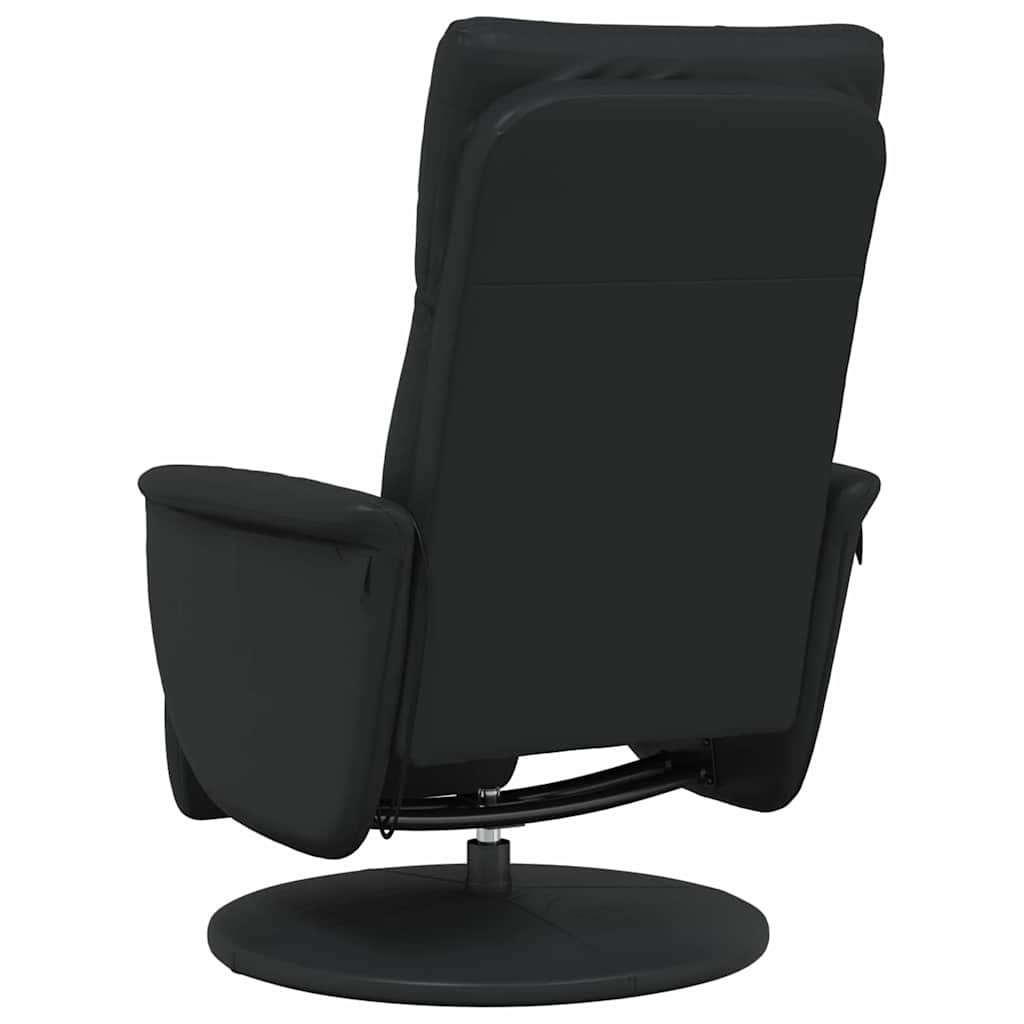 Massage Lænestol Sort 71 x 90 x 105 cm Faux læder