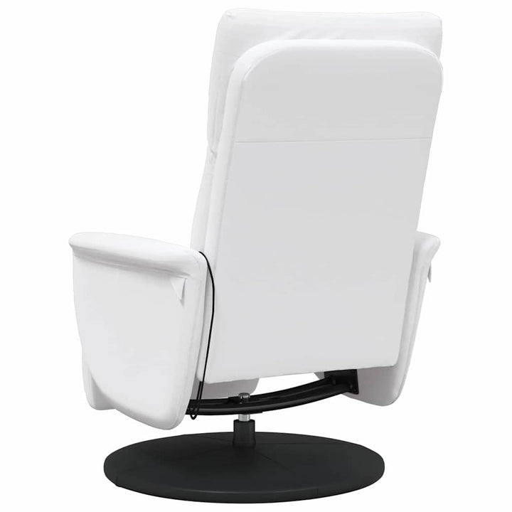 Massage Lænestol Hvid 71 x 90 x 105 cm Faux læder