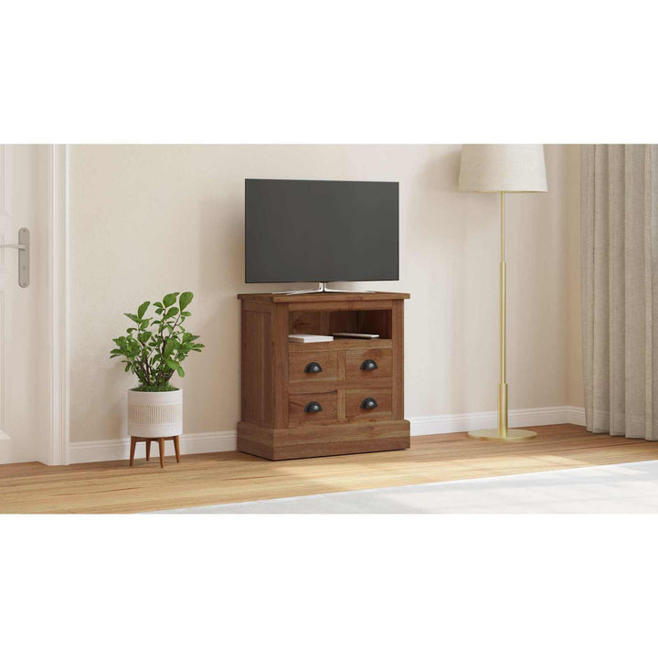 Opbevaringsskab Naturfarvet 60 x 30 x 60 cm Massiv Teaktræ