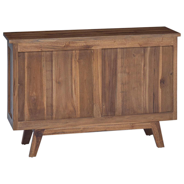 Sideboard Naturfarvet 100 x 30 x 68 cm Massiv Teaktræ