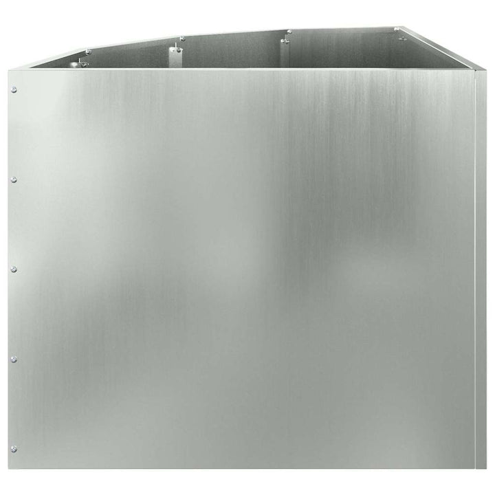 Hjørne Plantekasse Sølv 60 x 60 x 50 cm Galvaniseret stål
