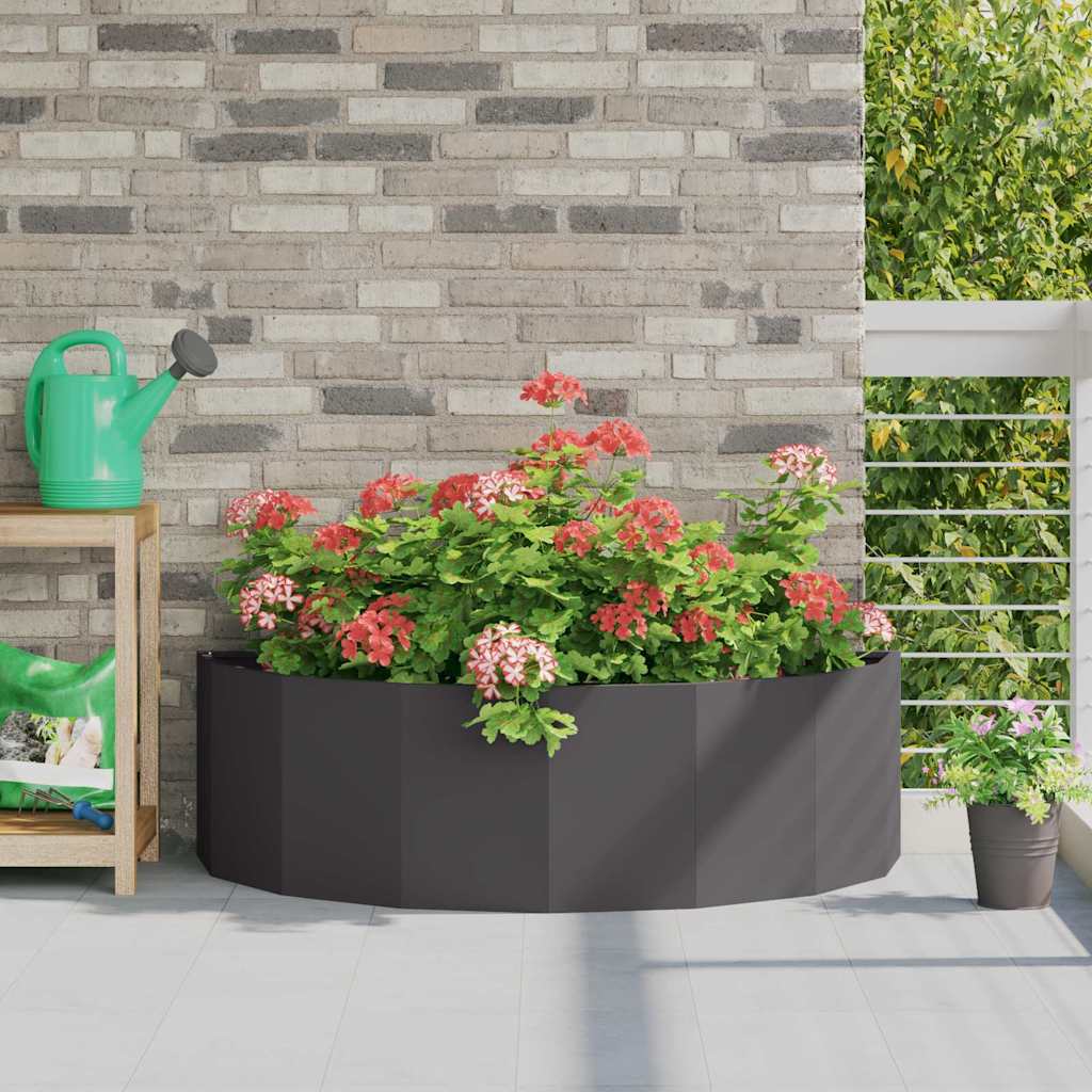 Plantekasse Sort 120 x 60 x 35 cm Stål