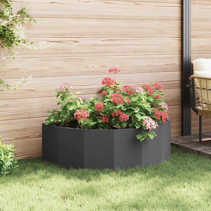 Plantekasse Sort 120 x 60 x 35 cm Stål