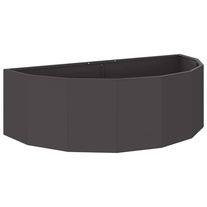 Plantekasse Sort 120 x 60 x 35 cm Stål