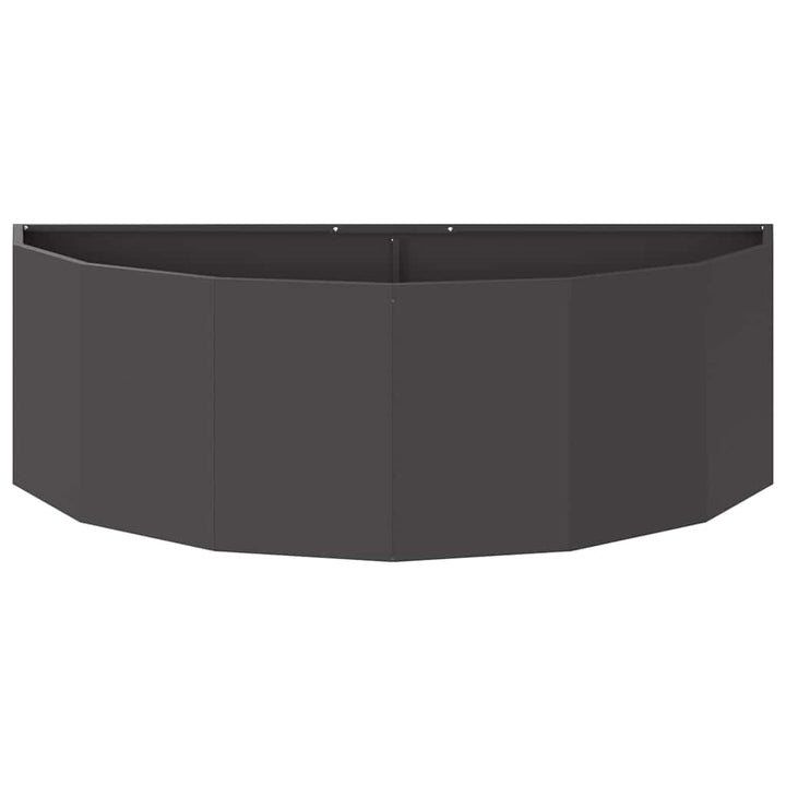 Plantekasse Sort 120 x 60 x 35 cm Stål