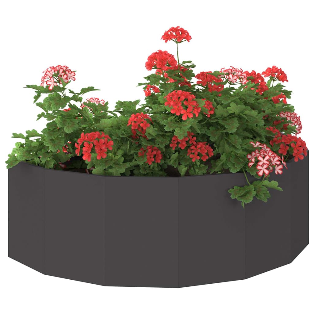 Plantekasse Sort 120 x 60 x 35 cm Stål