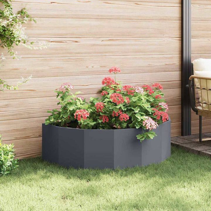 Plantekasse Antracit 120 x 60 x 35 cm Stål