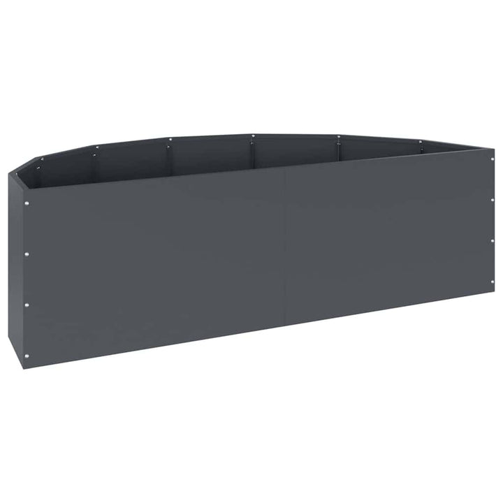 Plantekasse Antracit 120 x 60 x 35 cm Stål