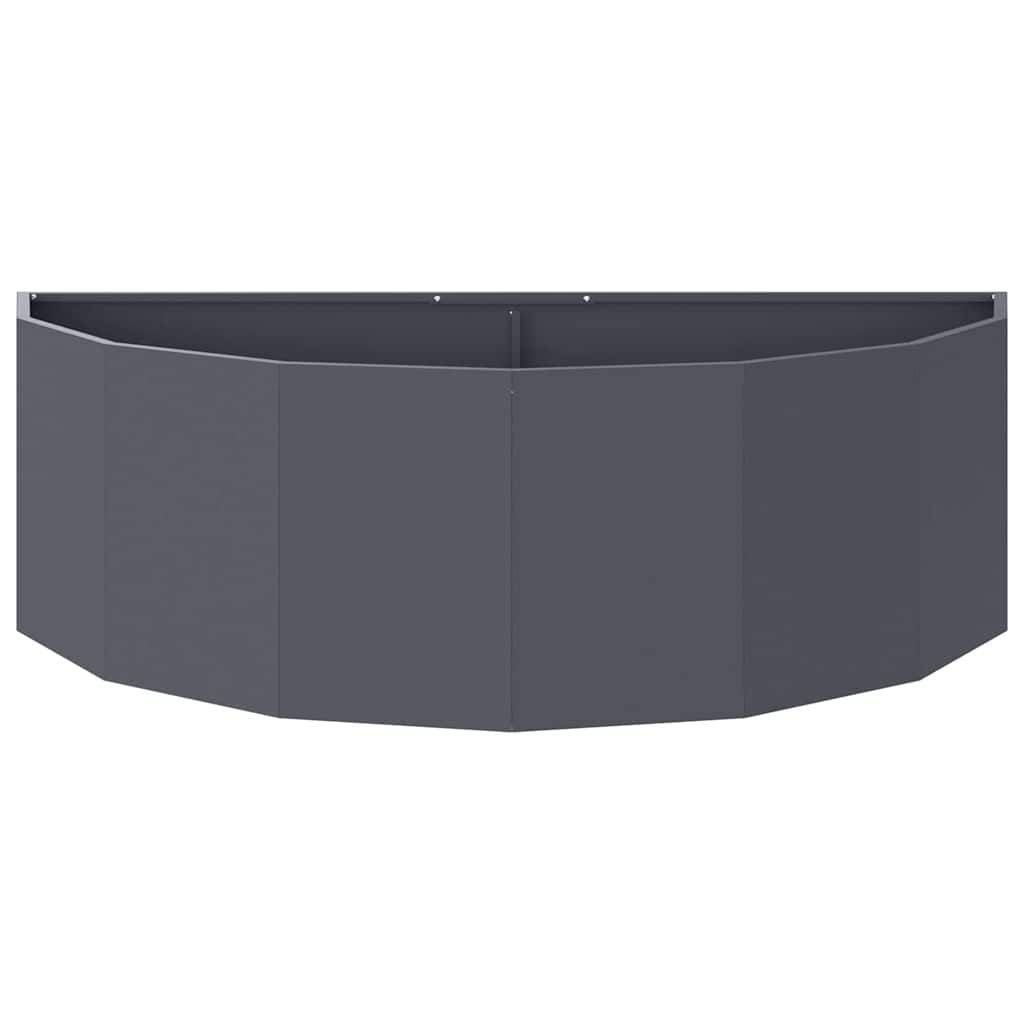 Plantekasse Antracit 120 x 60 x 35 cm Stål